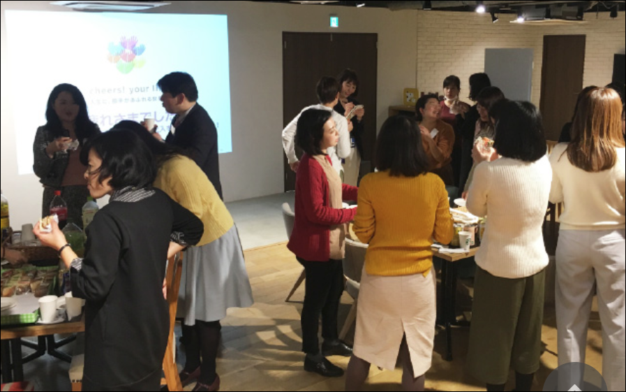 パーソナルコーチの交流会の様子