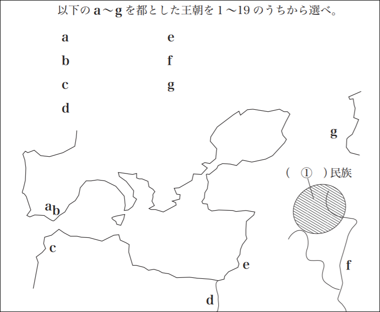 世界史Bのテキスト例