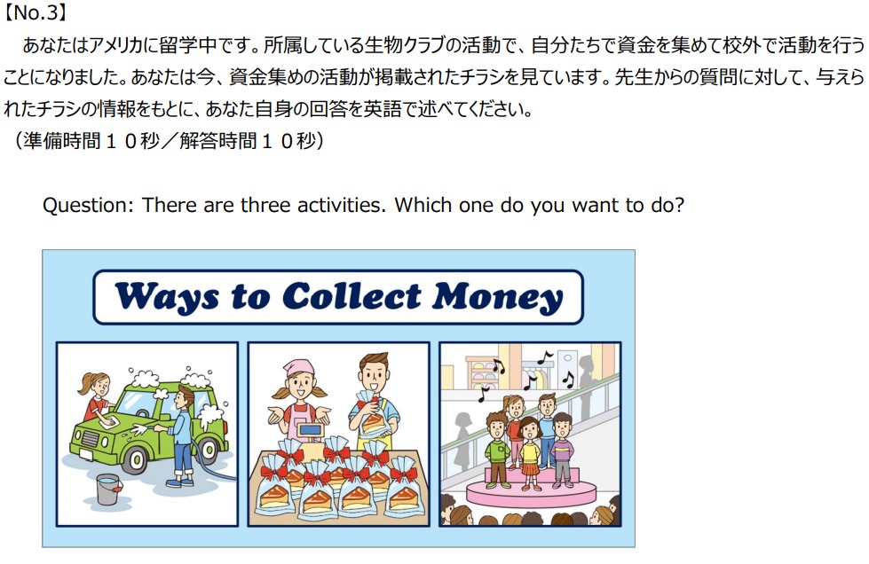 令和4年度本試テストパートBの問題例