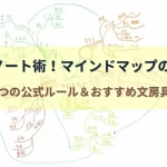 公式ルールに基づいて書いたマインドマップ