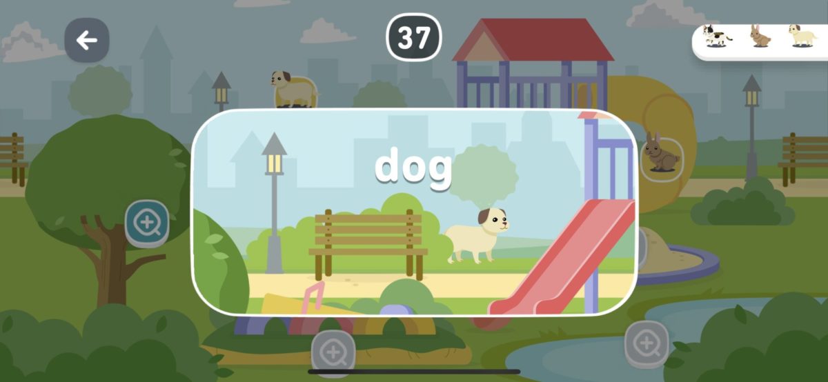 Zoo Zoo Zoomのプレイ画面