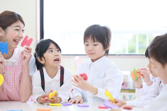 右脳を使っている生徒