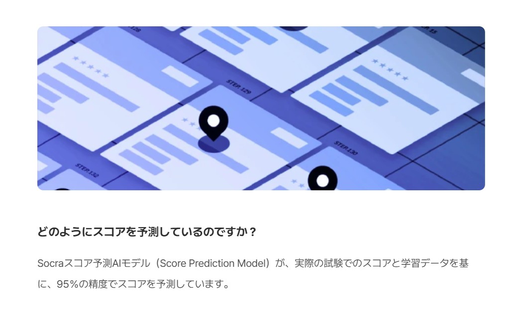 Santaアルクのスコア予測の精度