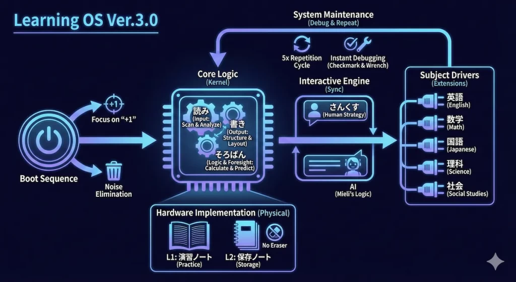 学習用OS Ver.3.0 全貌図解