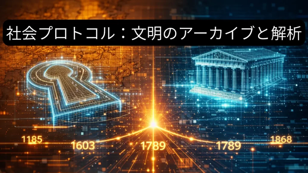 社会プロトコル：文明のアーカイブと解析