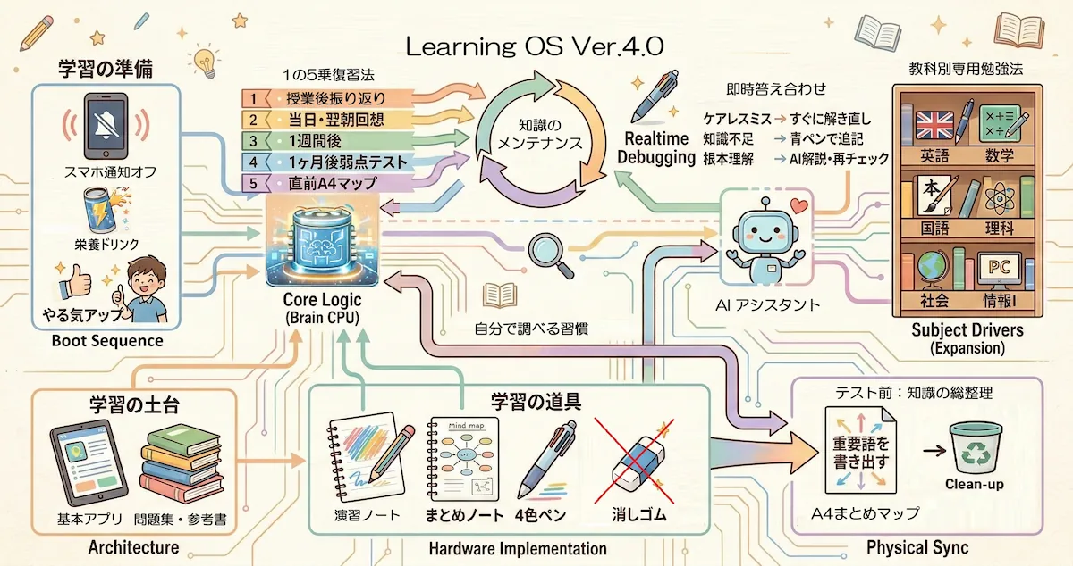 学習OS Ver.4.0 の全体図